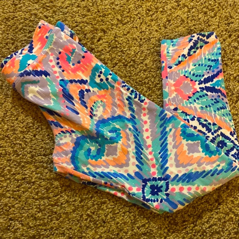 Lily Pulitzer kid’s medium leggings